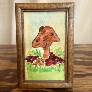 Small Mushroom Painting